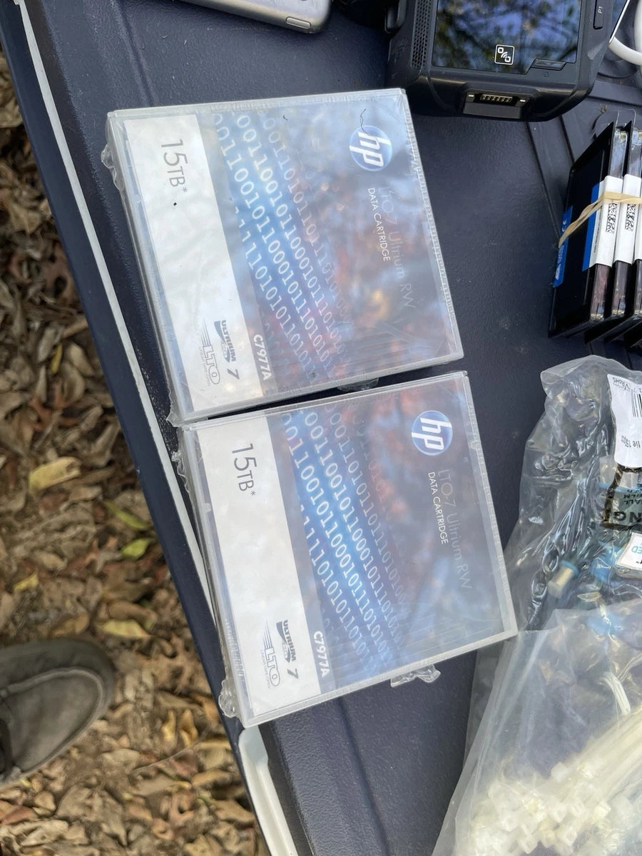 HP LTO-7 Ultrium 15TB RW Data Cartridge (C7977A