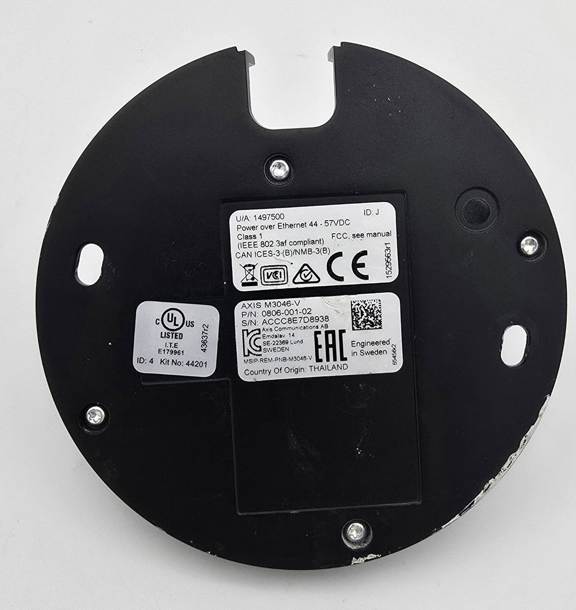 *LOT OF 10* AXIS Communications M3046-V PoE Network Mini Dome Cameras|267076364508