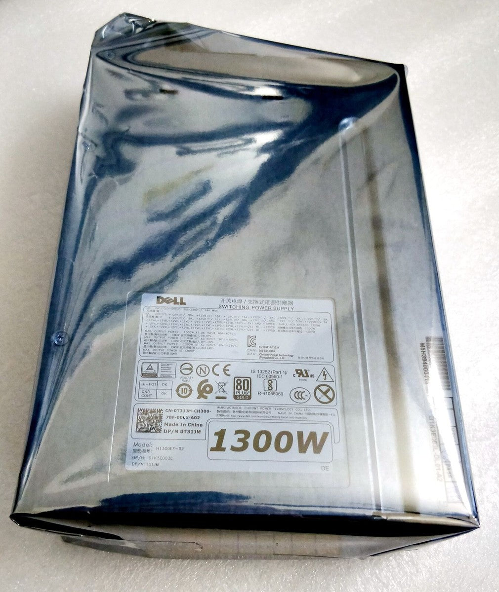 D1300EF-02 1300w server PSU FOR DELL T7910 T5810 T7810 T7610 0FT7T6 T31JM NEW