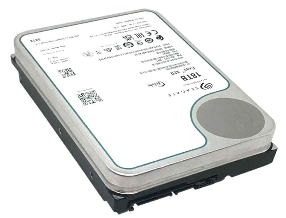 Seagate Exos X20 18TB 7200 SATA 6Gbs 35 G3D