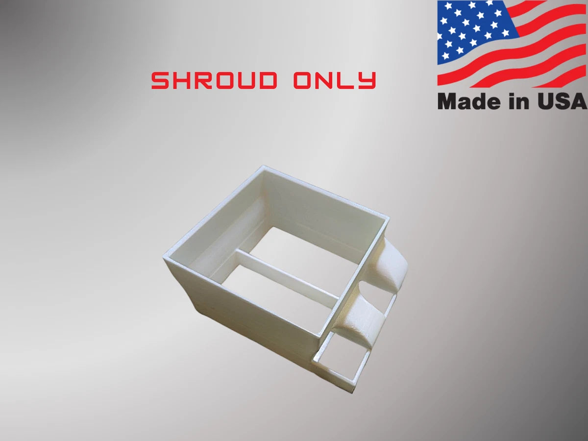 Nvidia DUAL Tesla GPU Cooling Fan Shroud CMP170HX Accelerator Card AI|286362715476