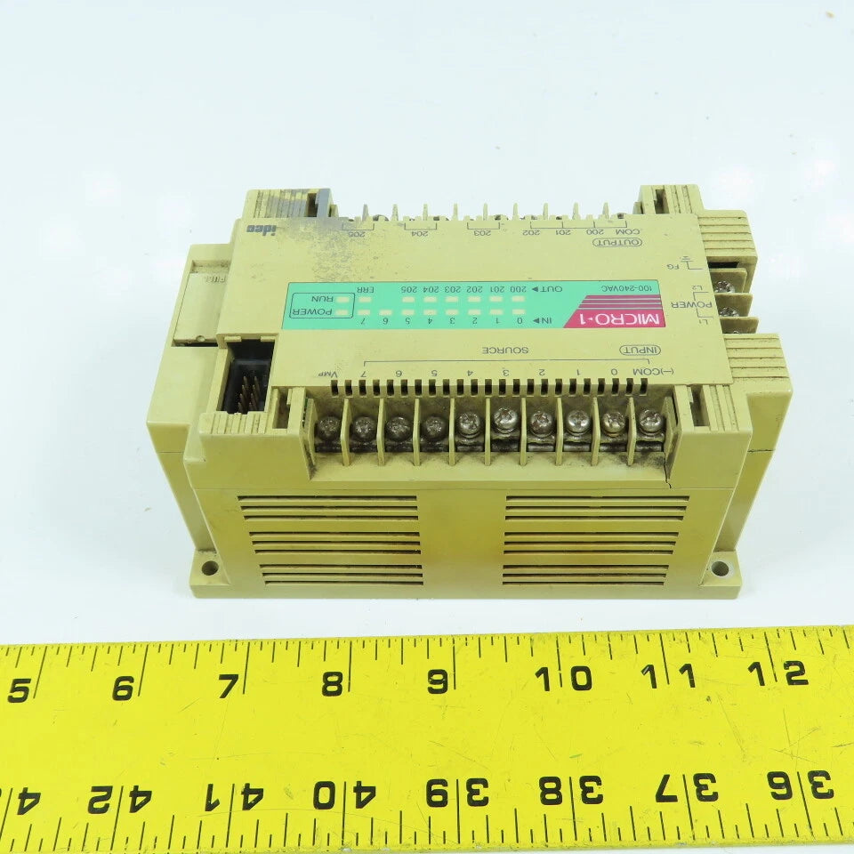 Idec FC1A-C1A1 Micro-1 Base Controller 100-240VAC 50/60HZ 24VDC Input|365480388057