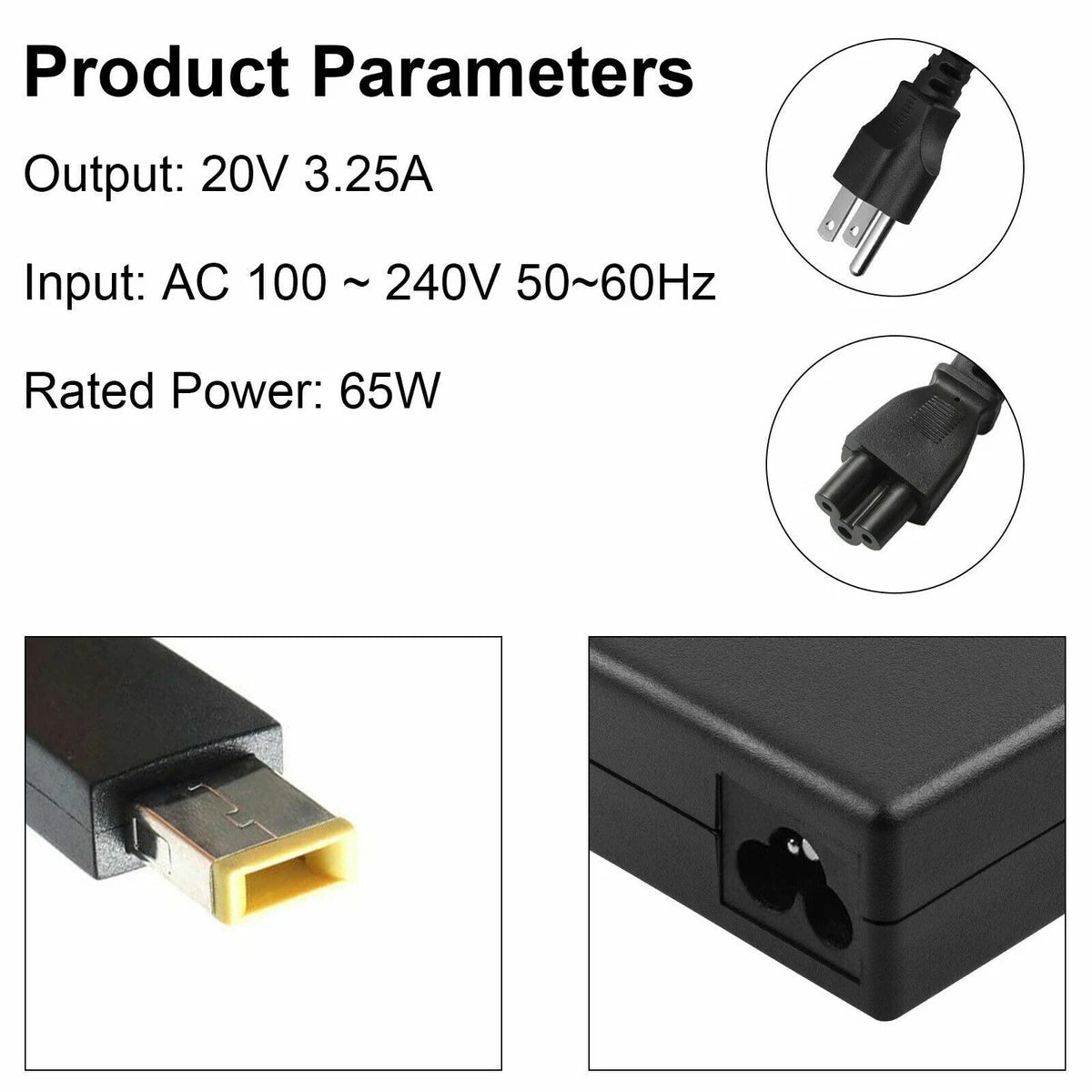 AC Adapter Charger for Lenovo ThinkCentre M630e M710q M715q Tiny Power Supply|265264431210