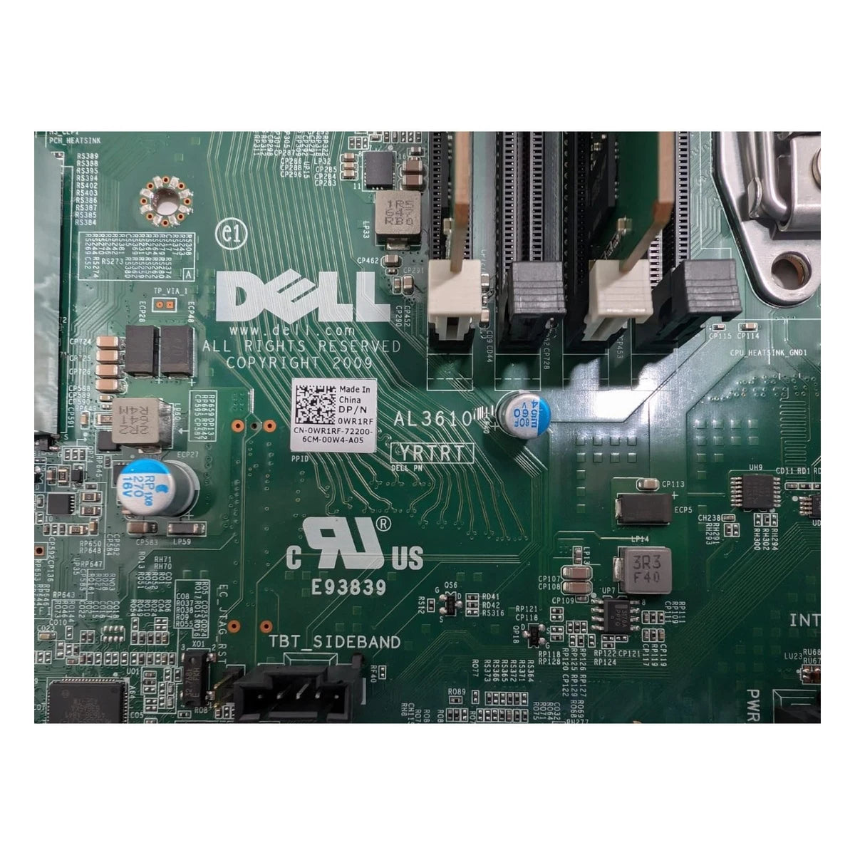 Dell T5810 Workstation Motherboard 0WR1RF W/XEON E5-1620V3 SR20P & 16GB