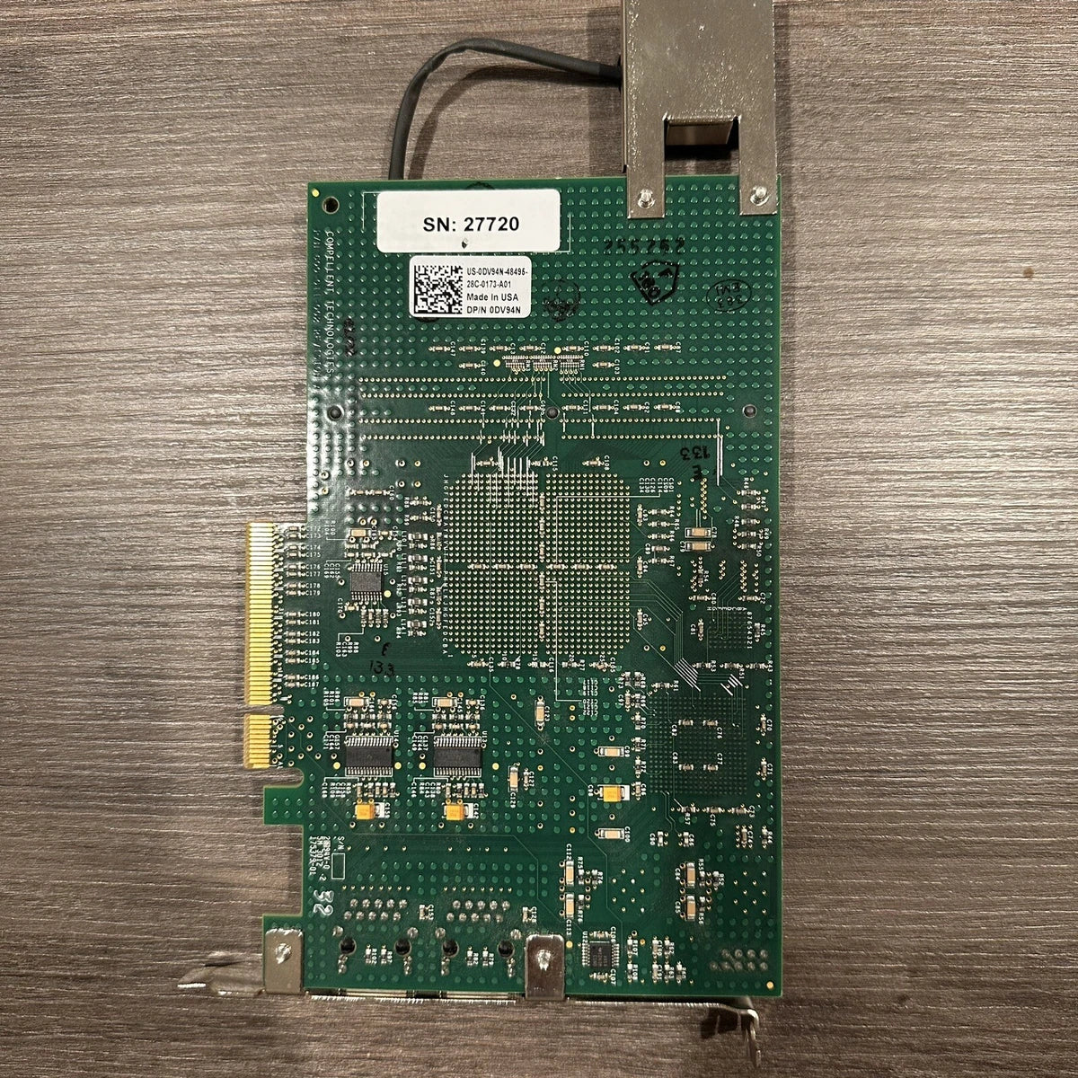 Dell Compellent PCI-e RAID 512MB Controller Card w/ Battery 0DV94N DV94N|144905941502