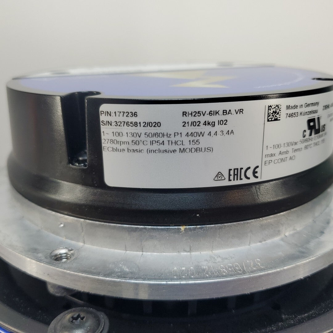 Ziehl-Abegg RH25V-6IK.BA.VR 100-130VAC 2780RPM Centrifugal Fan Cooling Fan|305819925081