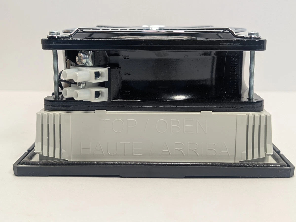 Lot of 2X Pfannenberg PF22000 115V Filter Fan Black IP55 PF2200T12BK 11622154050