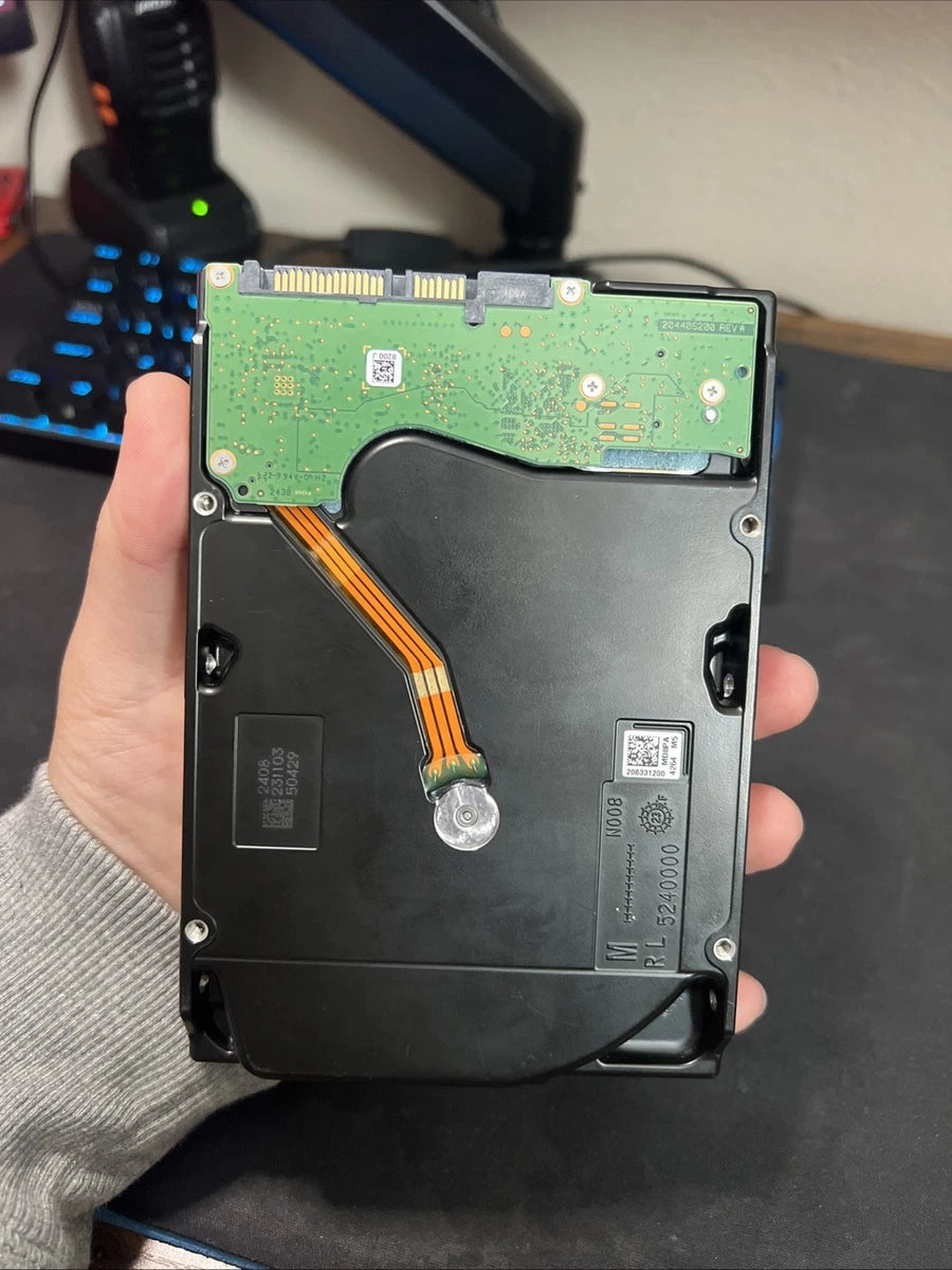 Seagate Barracuda 20TB ST20000DM001 4Parts Beeps No Spin TK/DN01/204406200 RevA