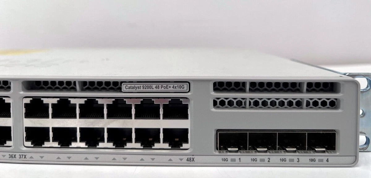Cisco Catalyst C9200L-48T-4X-E 48 port 4x10G uplink Switch Network Essentials