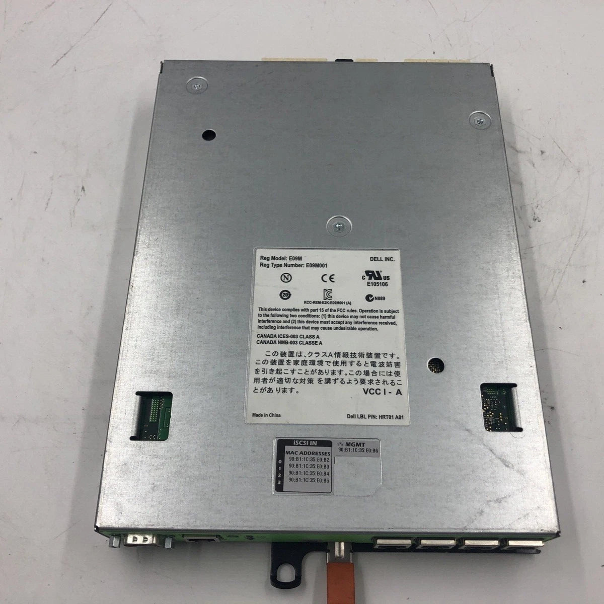 DELL EQUALLOGIC CONTROL MODULE TYPE 11 CONTROLLER MODULE E09M001 E09M|156769270696