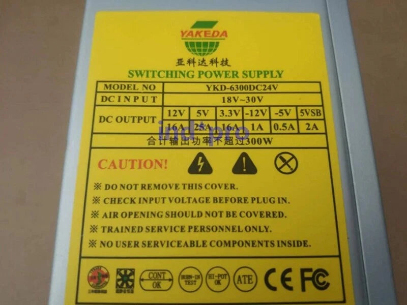 1Pc. New YKD-6300DC24V Switching Power Supply Replace IEI ACE-828C ACE-828C-RS