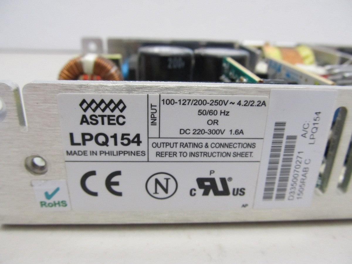 Astec LPQ154 Power Supply 100-127/200-250V 4.2/2.2A 50/60Hz