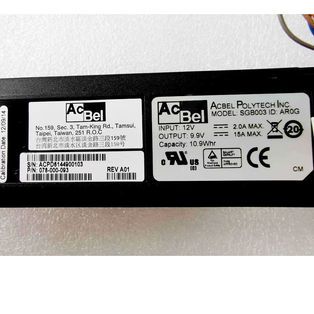 EMC VNX3100 3150 078-000-179 078-000-179-00 Controller battery SGB003|186756385559