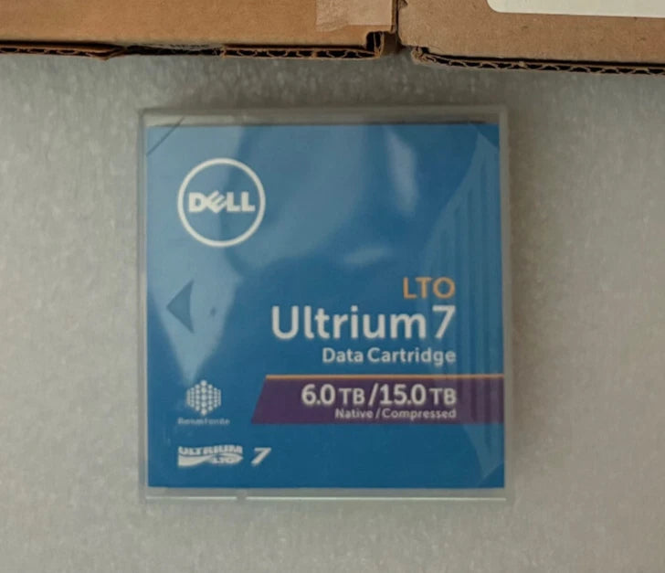 5 PK Dell 07J4HF LTO-7 Ultrium 7 6TB/15TB Data Tape Cartridge 7J4HF (5 PACKLTO7