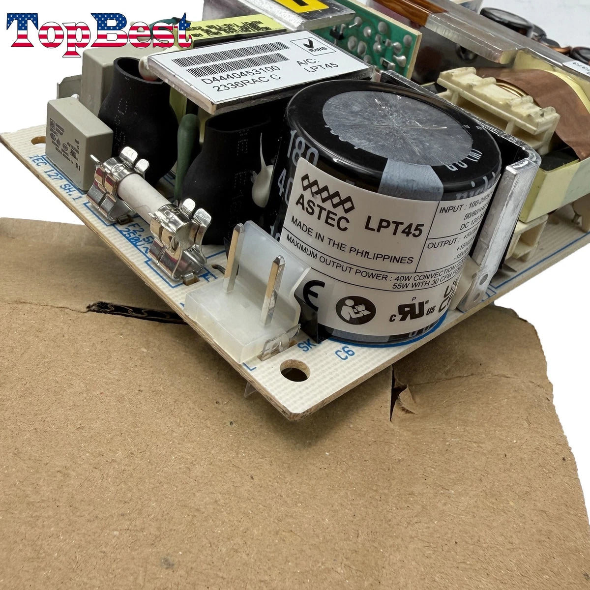 New Switching Power Supply ASTEC LPT45 5V/5A 15V/2.5A