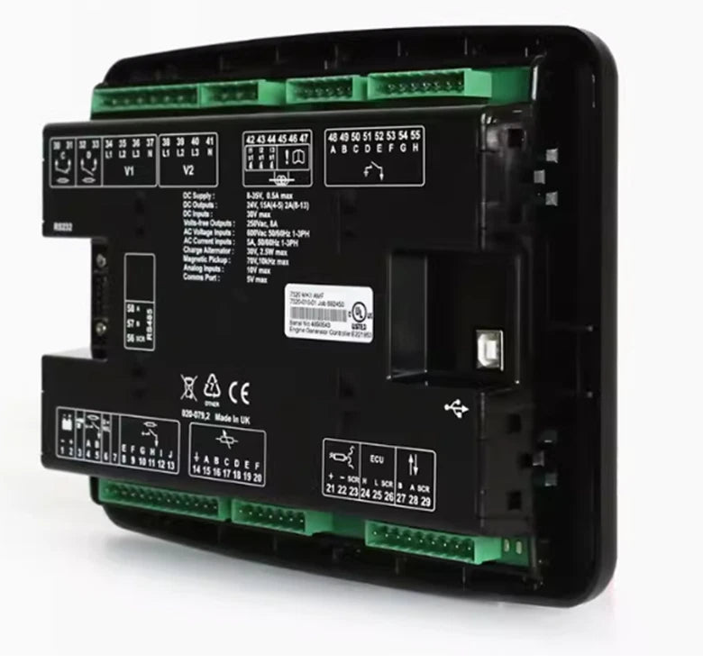 Deep-sea controller DSE 7320 MKII generator set control panel