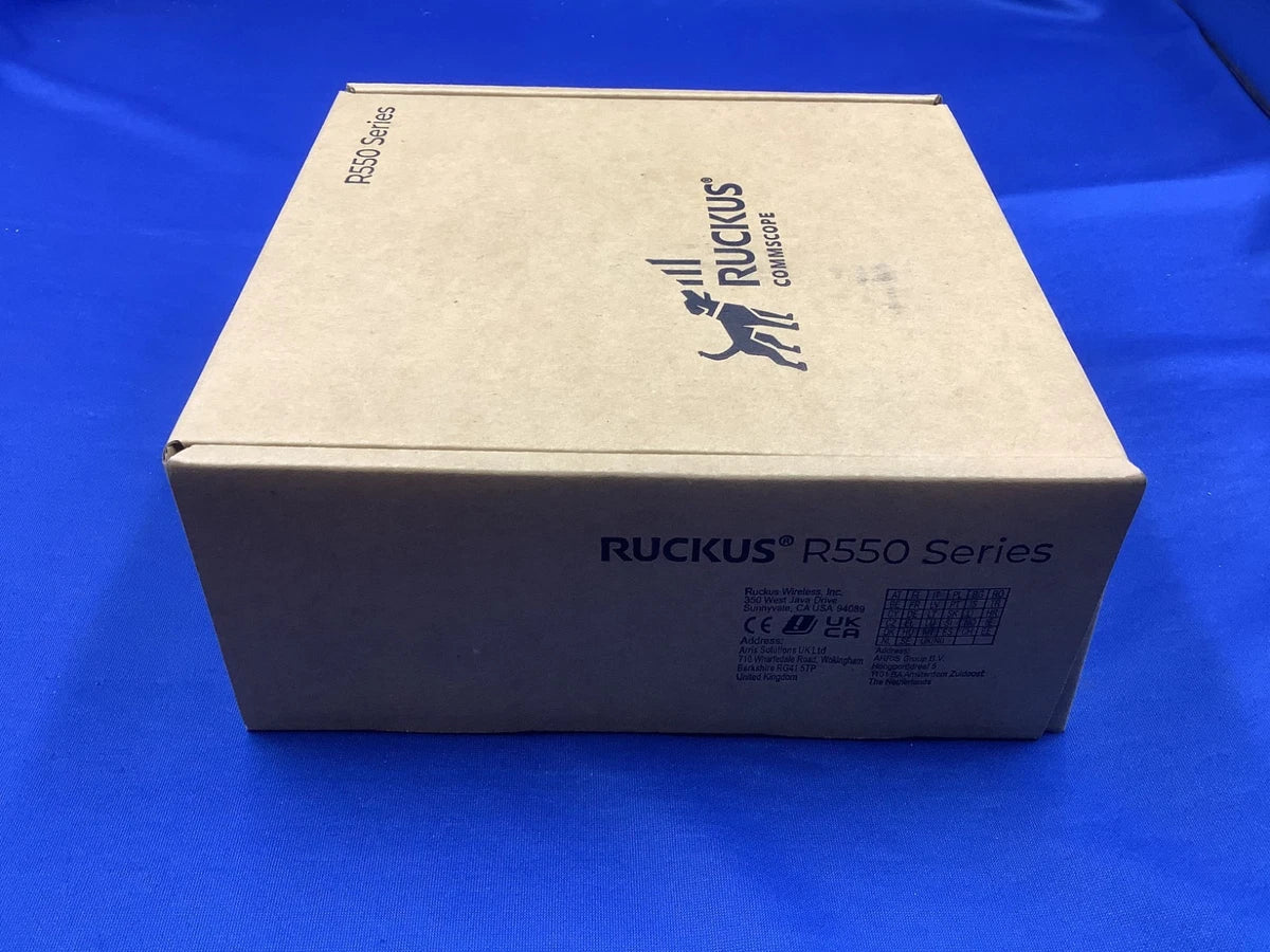 901-R550-US00 RUCKUS R550 WIRELESS ACCESS POINT 802.11AX WI-FI 6 INDOOR AP|205785810789
