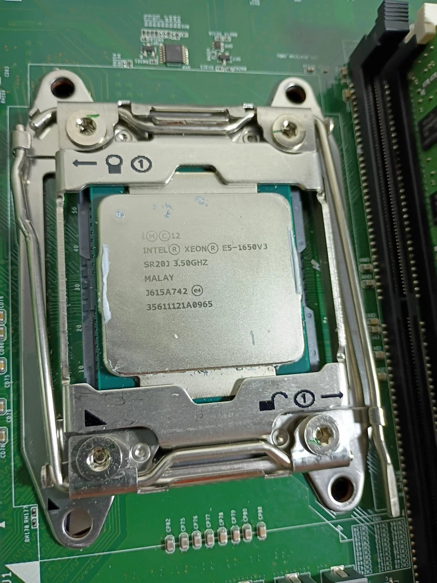 Dell Precision T5810 YRTRT 0HHV7N Motherboard Xeon E5-1650 v3 + 16GB DDR4 RAM