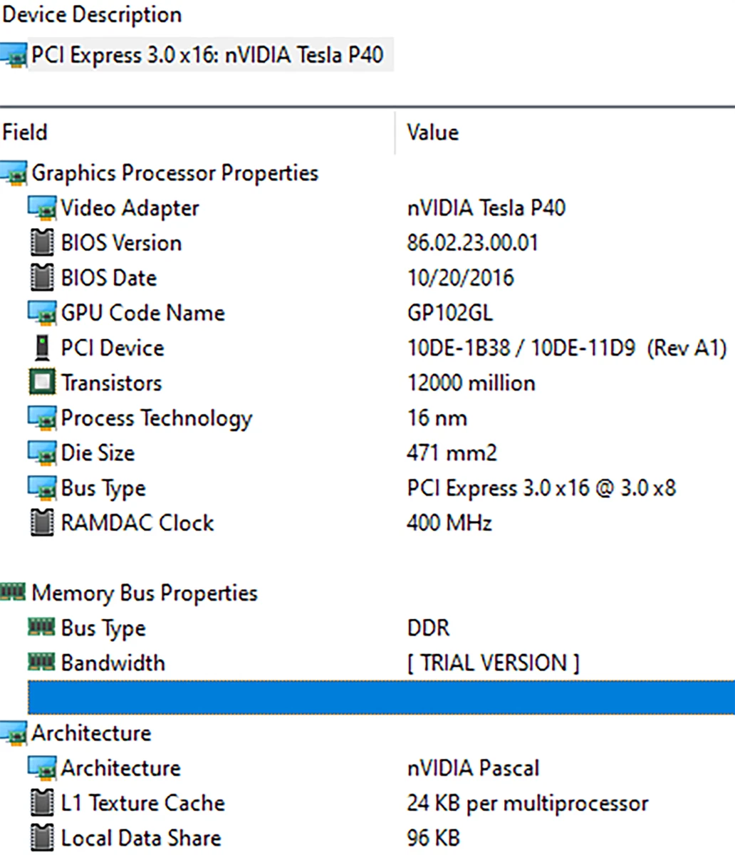 Nvidia Tesla P40 24GB GDDR5 Server GPU Server Accelerator Card Dual PCIe 3.0 x16|306087510352