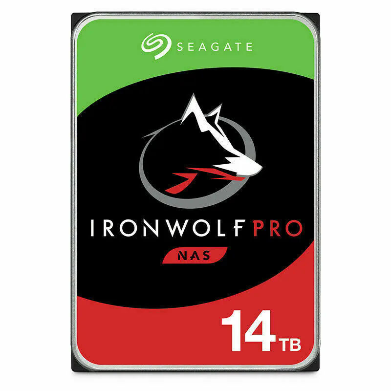 Seagate IronWolf Pro ST14000NE0008 14TB 7200 RPM 256MB Cache SATA 6.0G/S 3.5 HDD