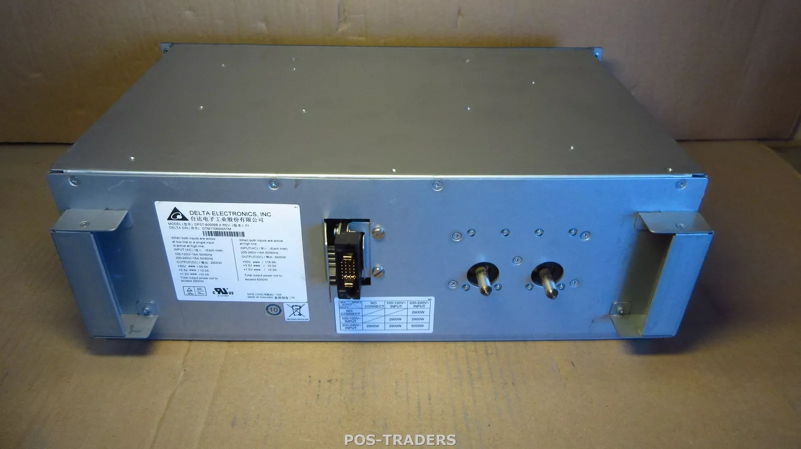 Cisco DS-CAC-6000W V02 AC Power Supply 341-0152-03 - CISCO DS-C9513- - aloinfousa.com