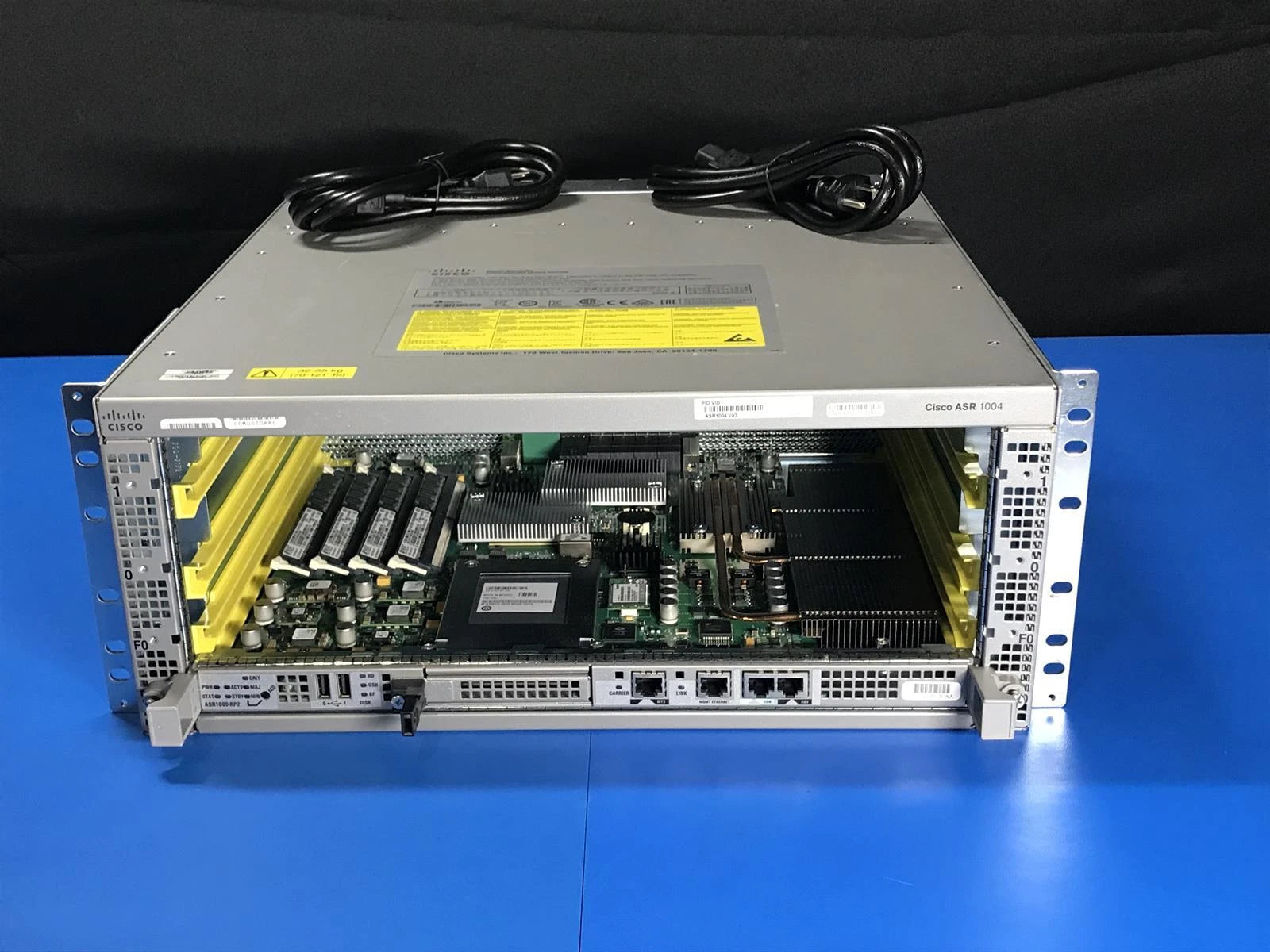 Cisco ASR1004 ASR 1000 Series Aggregation Services Router Chassis w/ Dual Power