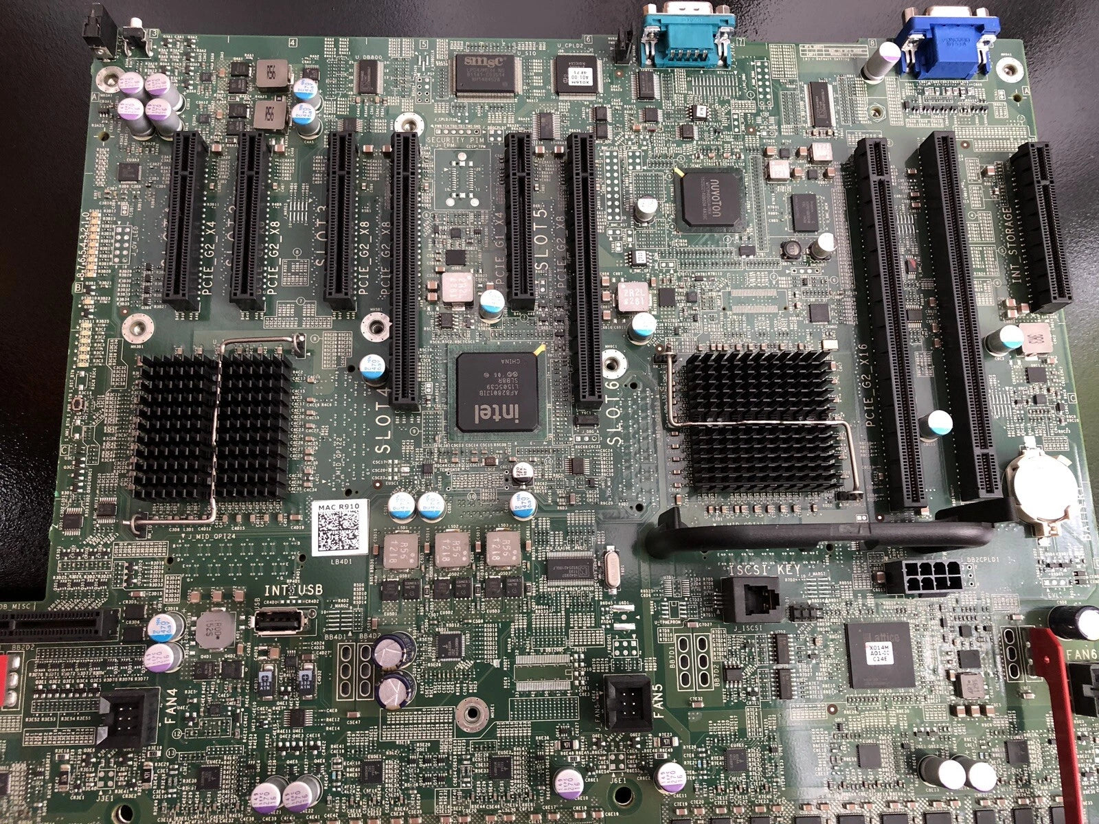 DELL POWEREDGE R910 0KYD3D 4-CPU PROCESSOR MOTHERBOARD 0P658H - NO CPU NO RAM - aloinfousa.com