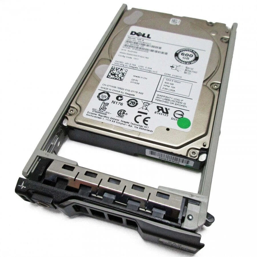 600GB 10K SAS 2.5" SAS Drive DELL R610 R620 R630 R710 R720 R730 R310 R410 R510 T|374397250643