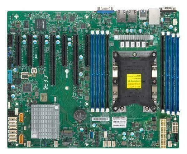 Supermicro X11SPL-F Socket LGA3647 Intel C621 DDR4 SATA3 & USB3.0 V & 2GbE ATX Server Motherboard including accessories