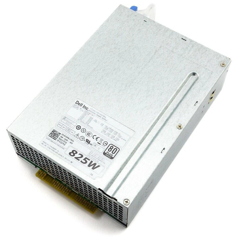 For Dell T5600 T5610 Workstation 825W 80 Plus Power Supply D825EF-00 CVMY8 G57YP|285612902464