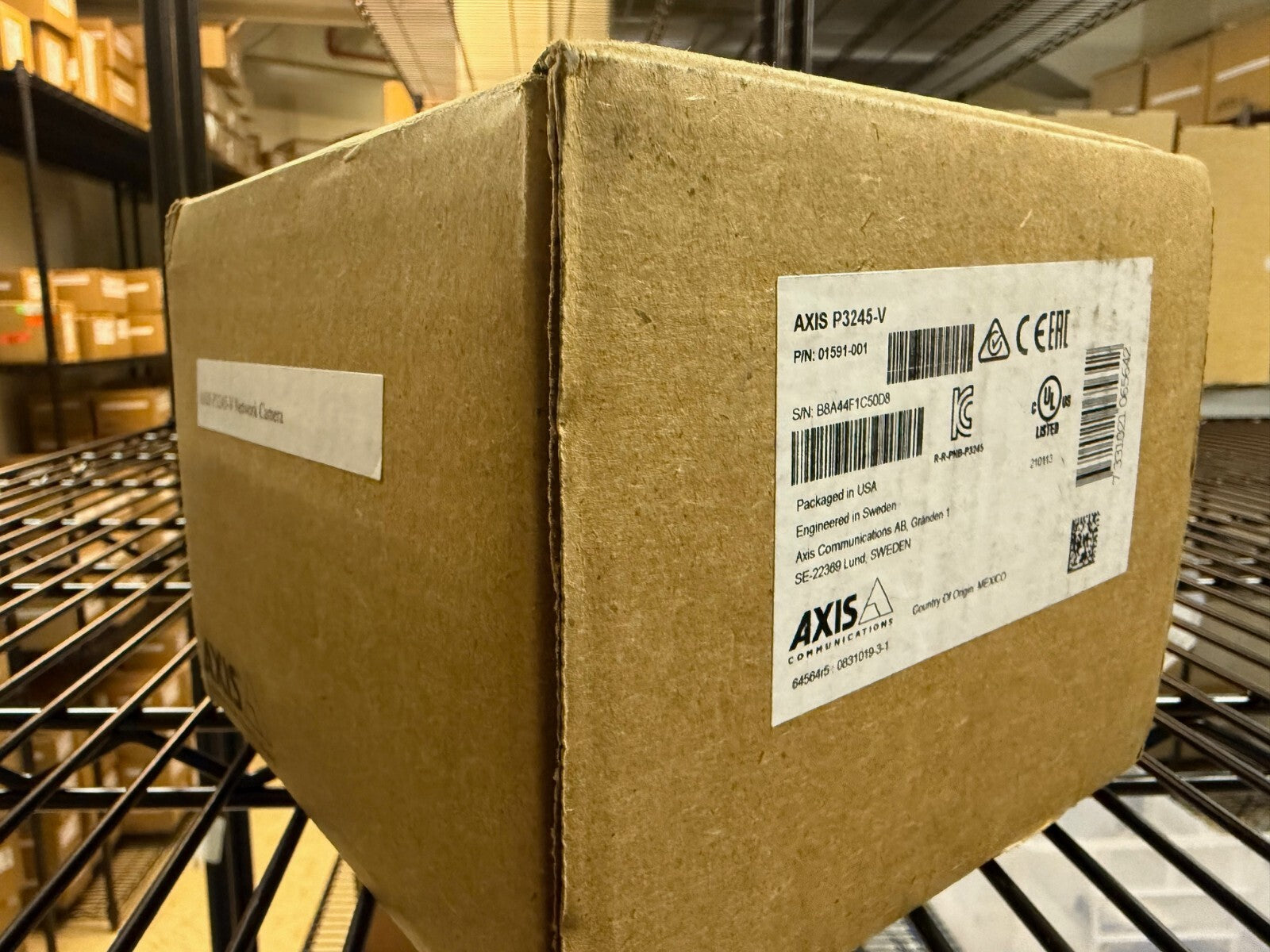 Axis Communications P3245-V 2MP IP Network Dome Camera | 01591-001