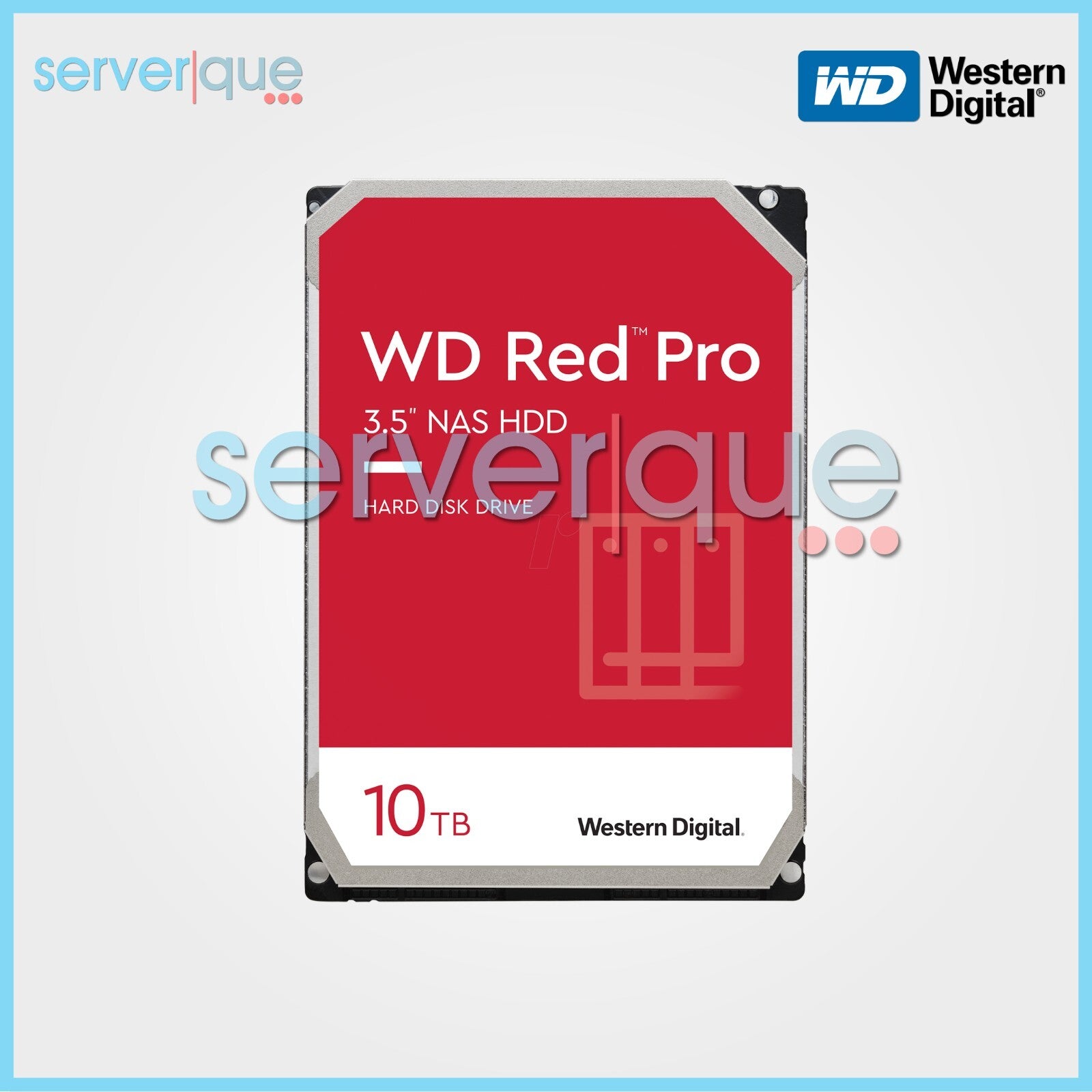 WD102KFBX Western Digital Red Pro 10TB 7200RPM SATA 6Gb/s 256MB 3.5" Hard Drive