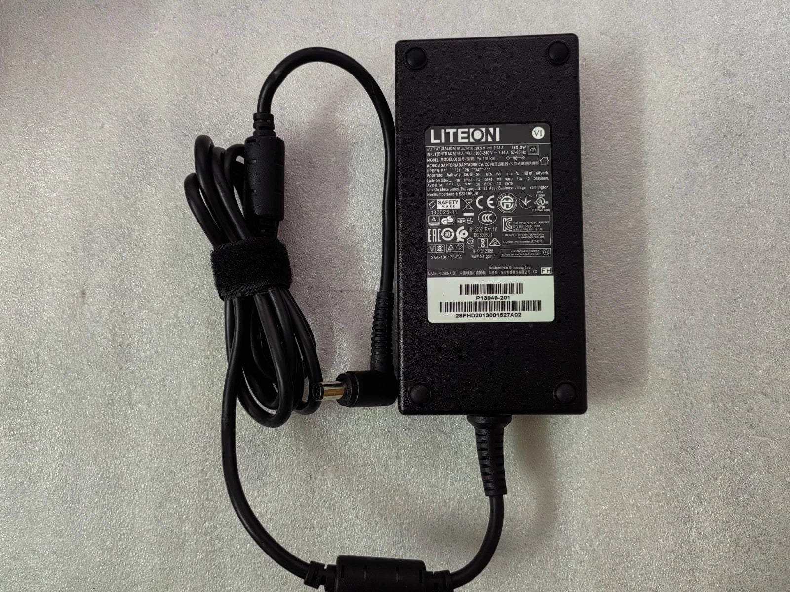 PA-1181-28 For HPE MicroServer Gen10+ LITEON 19.5V 9.23A 180W AC Adapter Genuine