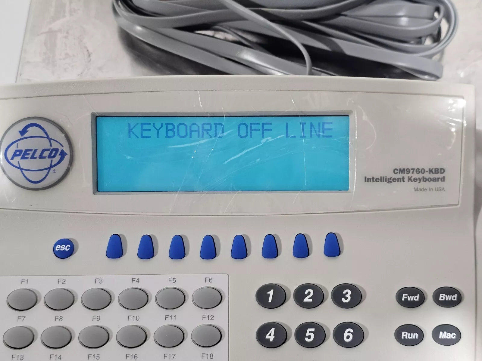 Pelco CM9760-KBD-US Desktop Keyboard, Full Function - aloinfousa.com