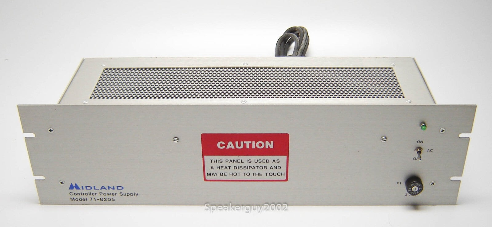 Rack Mount Midland 71-8205 Controller Power Supply - Power-One HDBB-105W-A - KT