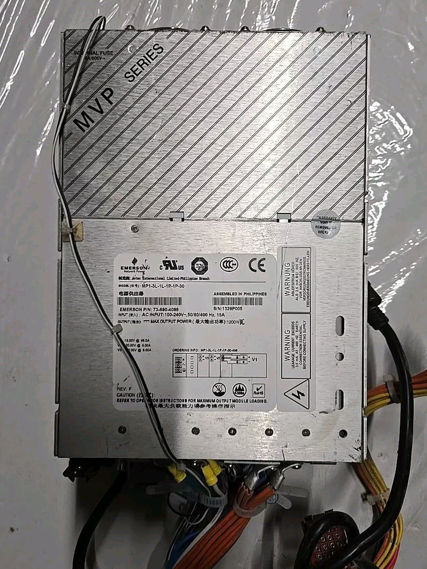 2x Emerson MVP SERIES MP1-3L-1L-1P-1P-30 ASTEC PSE2-230-H-072 P/N 73-690-4096|156613731446