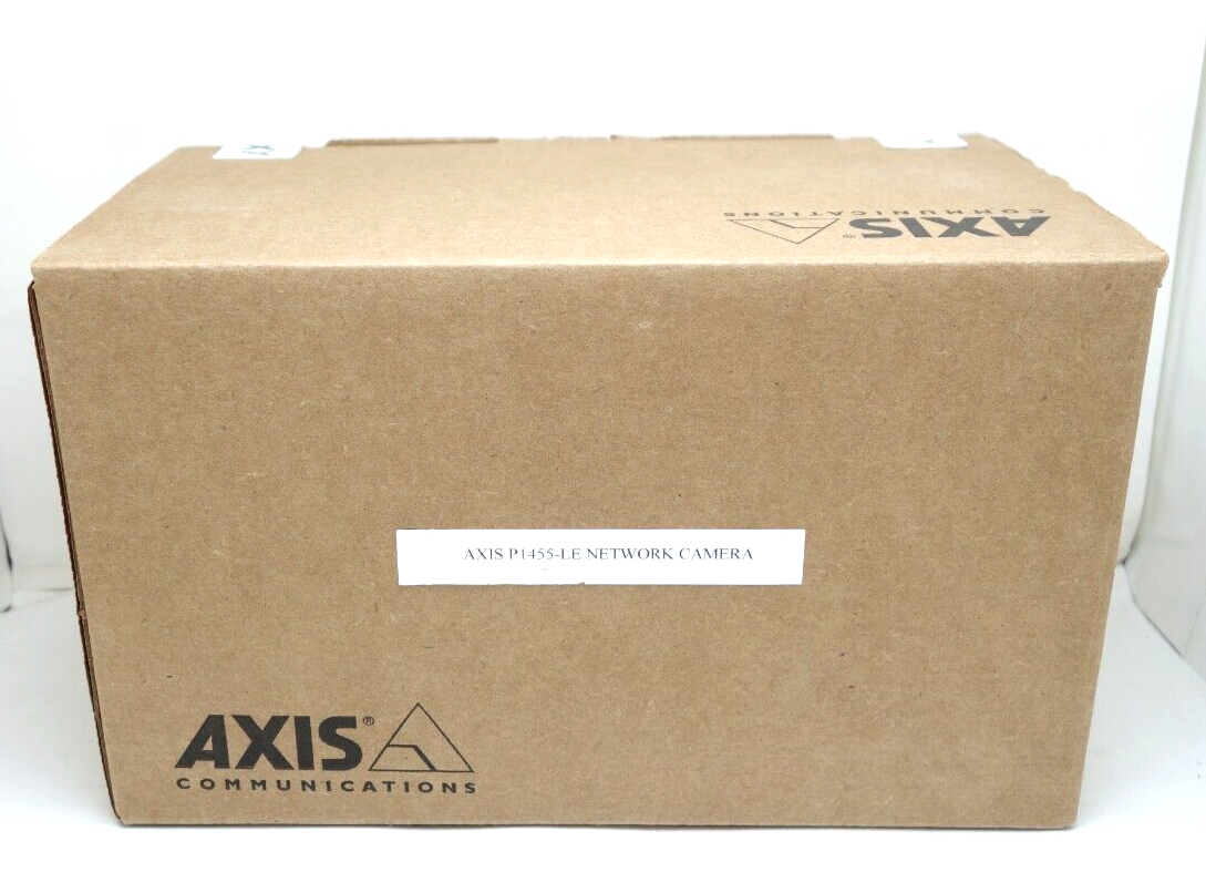 New AXIS Communications P1455-LE 01997-001 2MP IP IR Outdoor Bullet Camera|176787548521