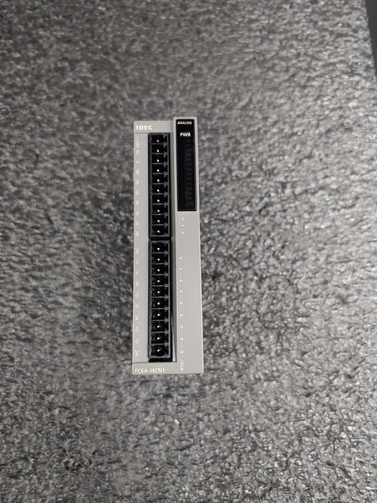 IDEC FC6A-J4CN1 FC6A MicroSmart PLC 4pt Universal Analog Input Module|388078034220