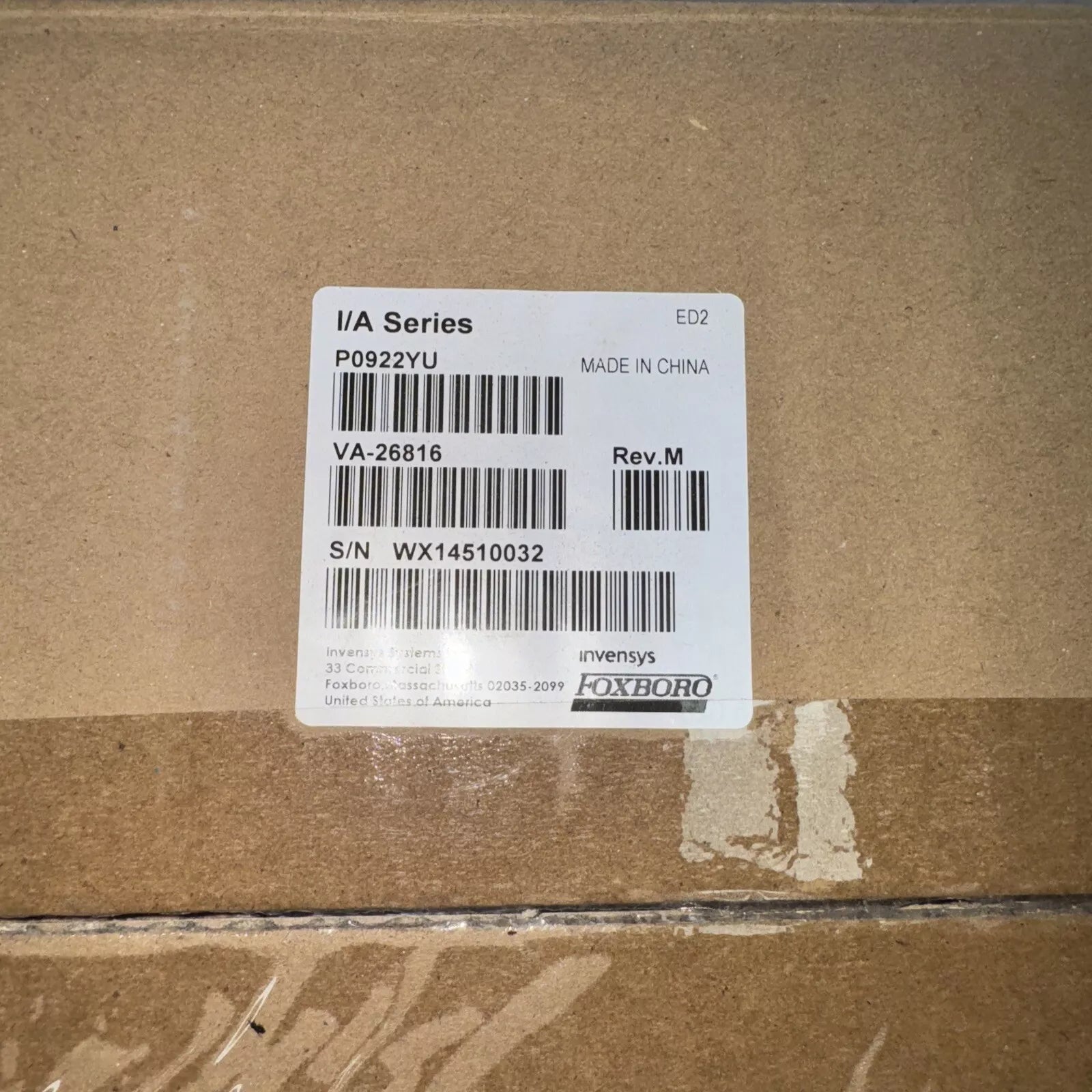 FOXBORO P0922YU POWER SUPPLY - aloinfousa.com