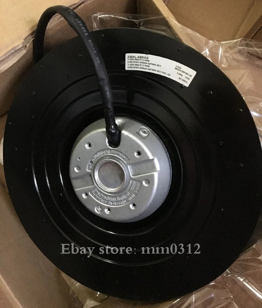 1pcs ZIEHL-ABEGG RH22V-2EP.WC.2R 230V 0.59A 0.14KW fan|153545026500