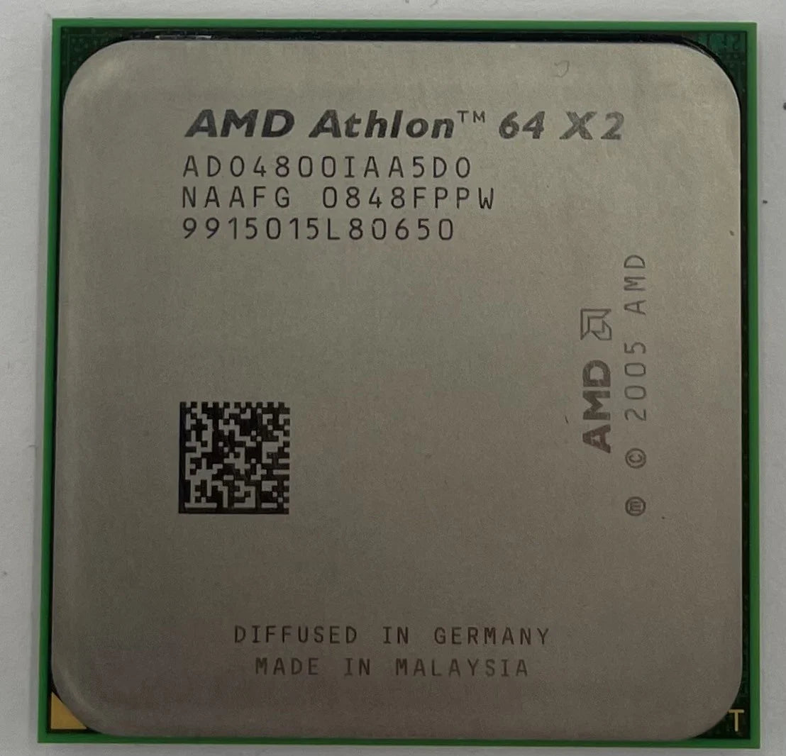 AMD Athlon 64 x2 2.5GHz 4800+ Socket AM2 Rev G1 65W Desktop Processor - ADO4800IAA5DD