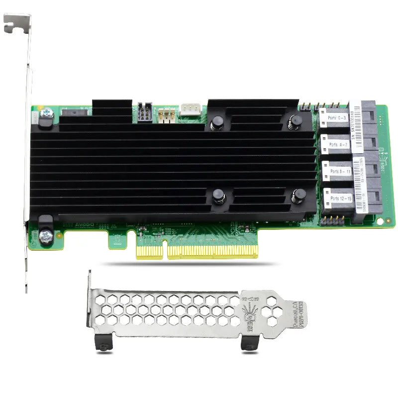 LSI 9361-16i 16Port MegaRAID (03-25708-34005) PCIe 3.0 12Gb/s SAS Logic Controller Card