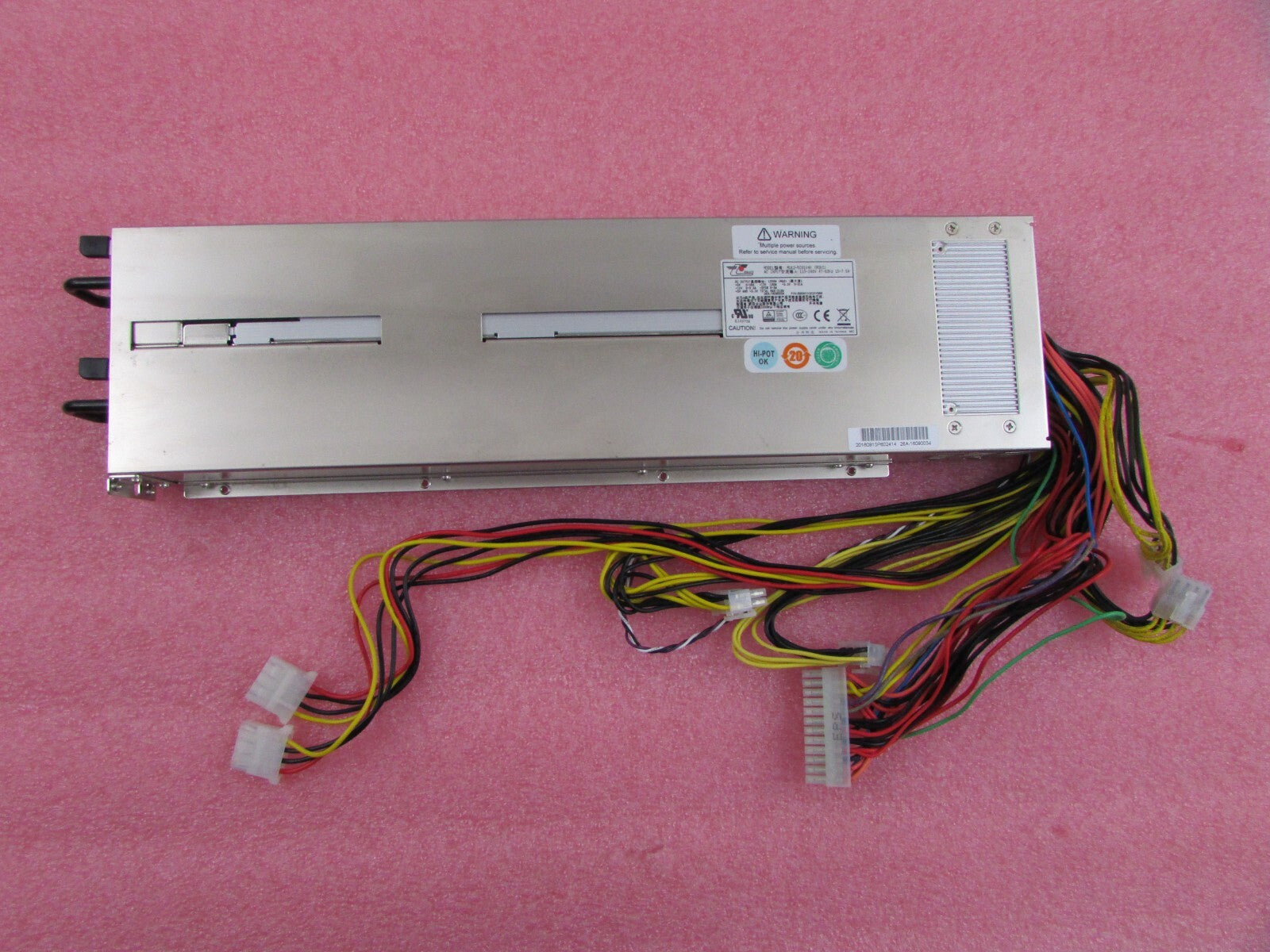 Zippy EMACS M1K2-5C01V4H 1U 1200w Redundant Server Power Supply w/2 Pwr Modules|334857025717
