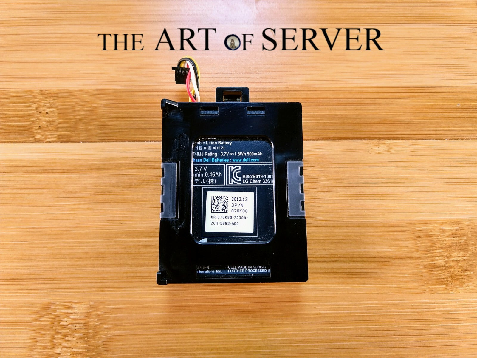 Genuine Dell 70K80 Battery For PERC RAID H710 H710P H730 H810 H830 controllers|163734218142