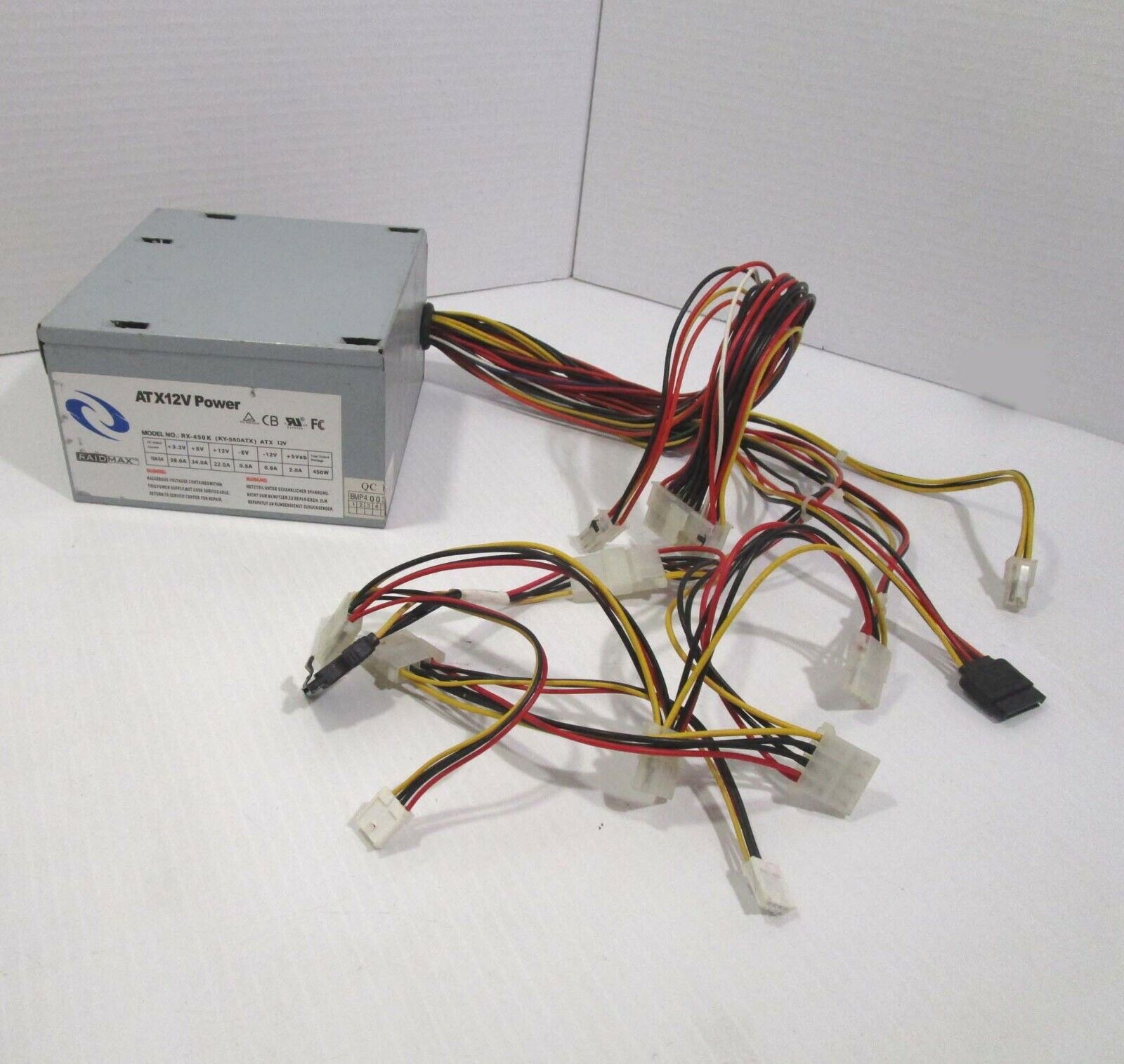 RAIDMAX RX-450K 450W ATX12V Power Supply