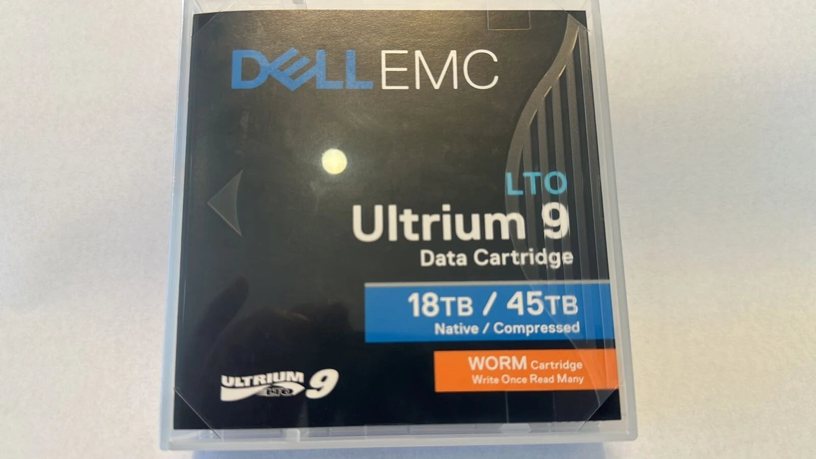 Dell/EMC 0J4RGP LTO 9 Ultrium 9 data cartridge 18TB/45TB WORM Write Once Read Ma|225817724052