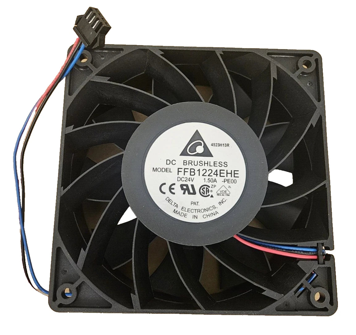 DELTA FFB1224EHE PE00/5Z51 120x120x38mm DC 24V 1.5A 3-Lines Inverter Cooling Fan|286185450543
