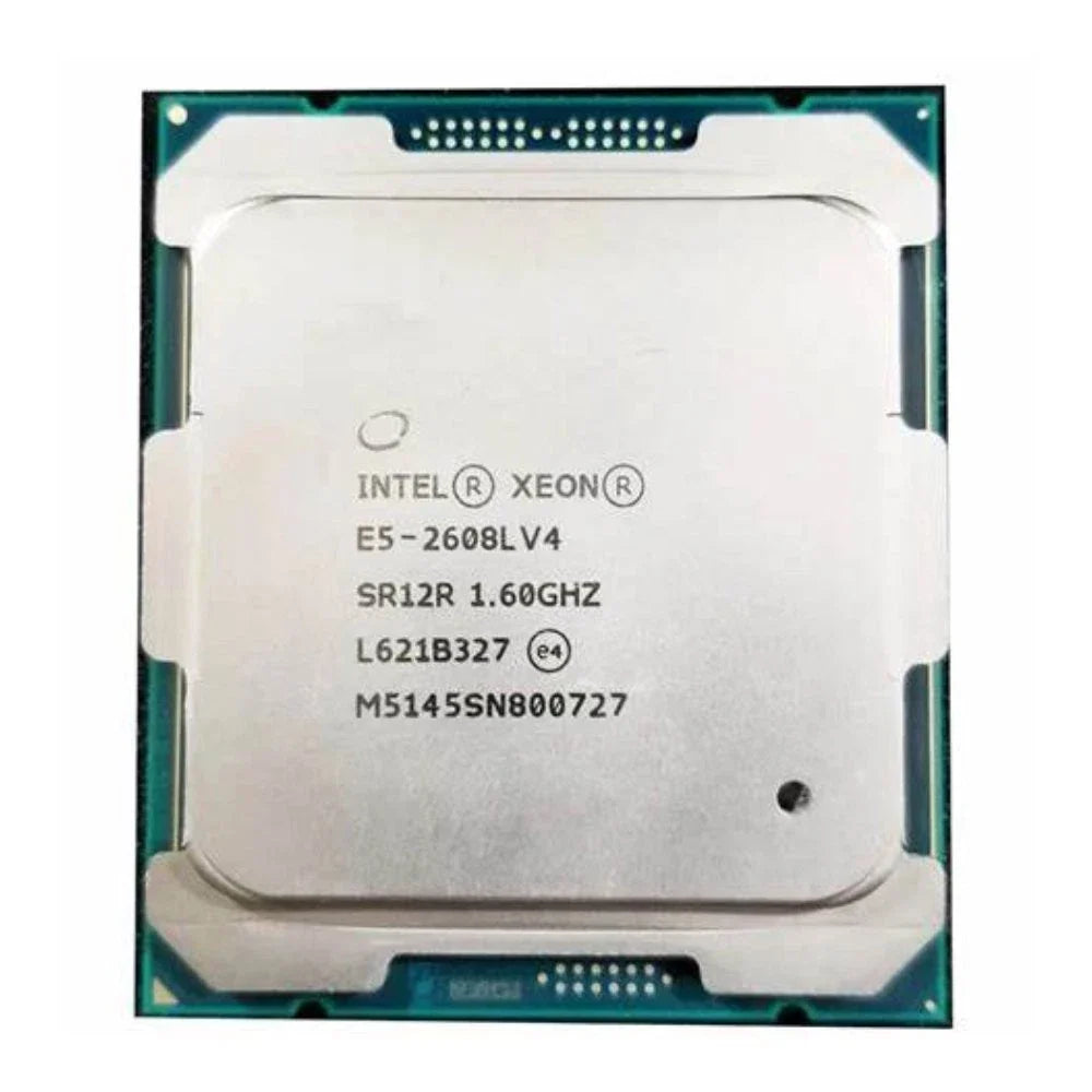Intel Xeon E5-2608L v4 8 Core 1.60GHz 6.40GT/s QPI 20MB L3 Cache Socket FCLGA2011-3 (SR2P9) Server Processor