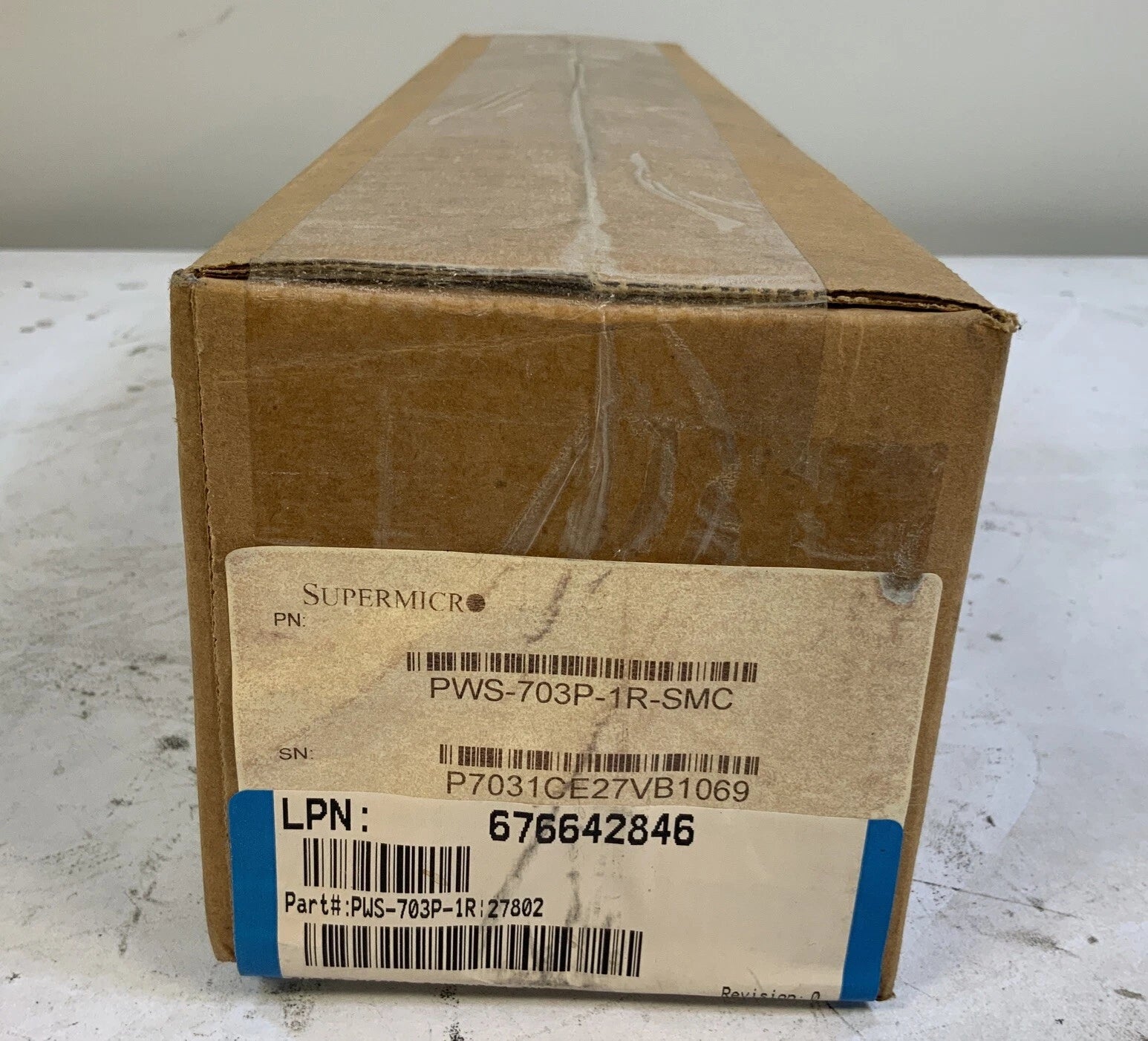 Supermicro PWS-703P-1R 750W Server Power Supply Unit-O2B