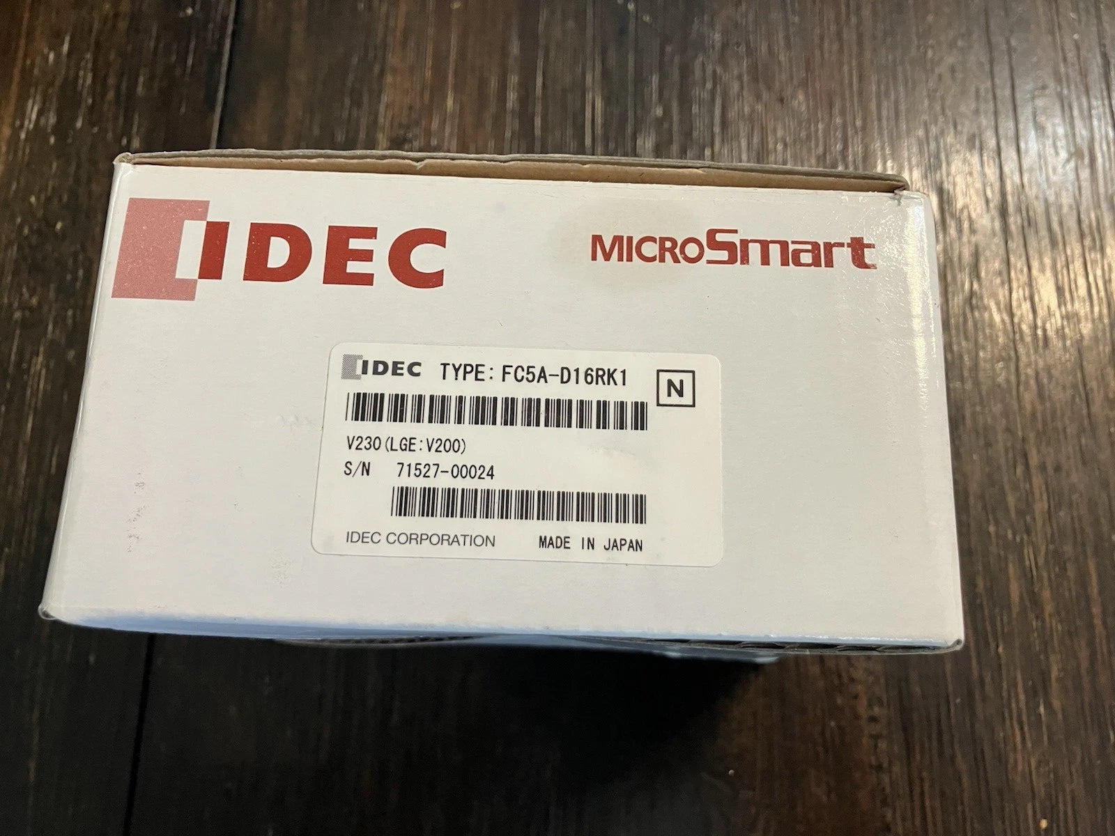 New IDEC FC5A-D16RS1 Controller module|406226597006